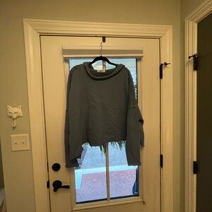 Natural Life blue sweatshirt hoodie